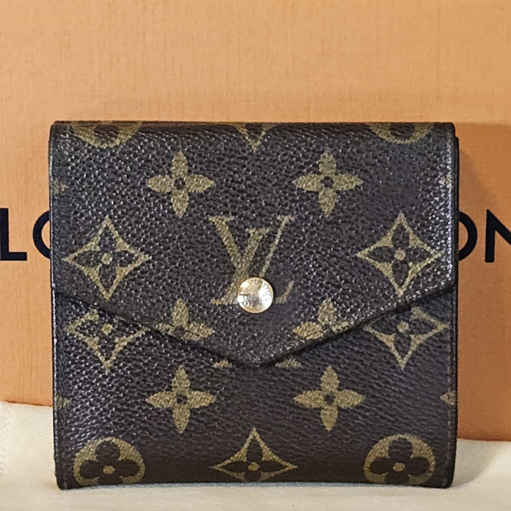 Authentic Vintage LOUIS VUITTON Monogram Portefeiulle Elise Trifold Wallet